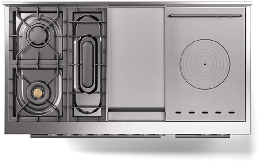 Ilve UP48FSQMPSS Stainless Steel With Satin Trim