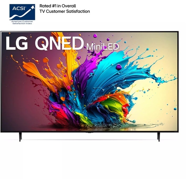 LG Electronics 86QNED90TUA Slim QNED Mini LED 4K UHD 120Hz ThinQ AI TV With A...