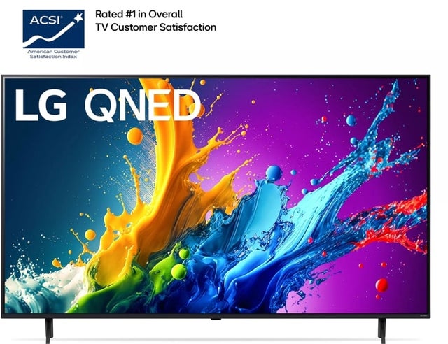 LG Electronics 65QNED80TUC 4K UHD 60 Hz Smart NanoCell LED TV w/ A5 Gen 5 Gen...