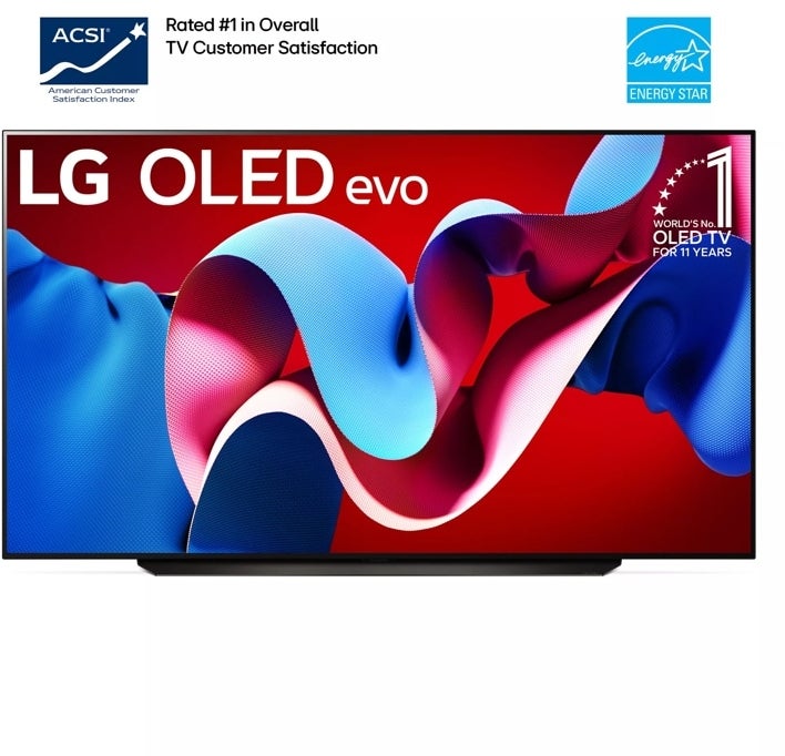 LG Electronics OLED83C4PUA 4K UHD 120 Hz Smart OLED EVO C4 Series TV with web...