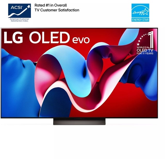 LG Electronics OLED77C4PUA 4K UHD 120 Hz Smart OLED EVO C4 Series TV with web...