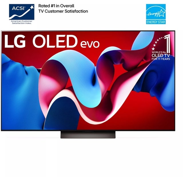 LG Electronics OLED65C4PUA 4K UHD 120 Hz Smart OLED EVO C4 Series TV with web...