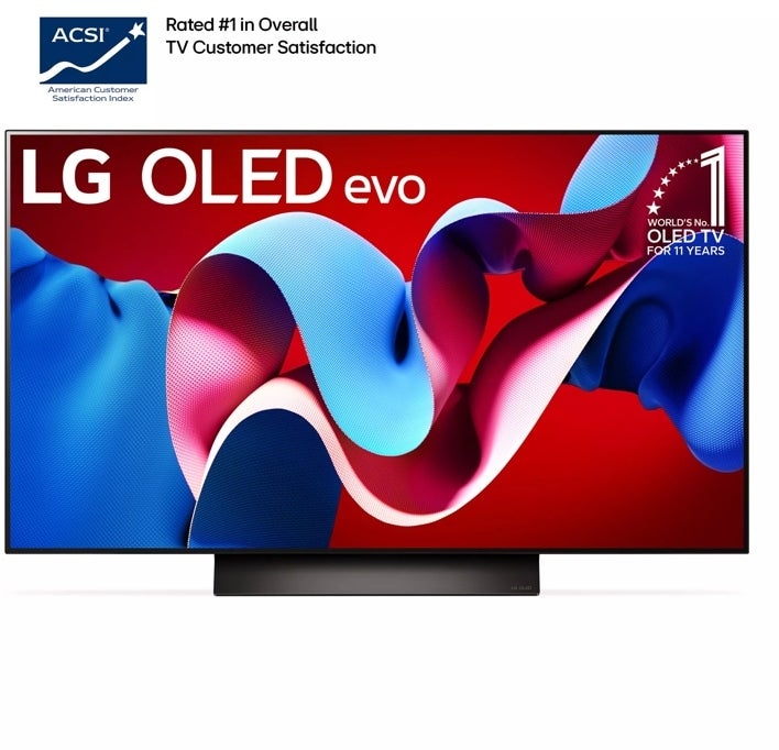 LG Electronics OLED48C4PUA 4K UHD 120 Hz Smart OLED EVO C4 Series TV with web...