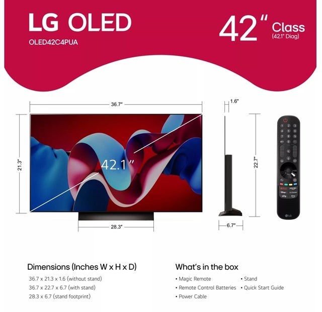 LG Electronics OLED42C4PUA