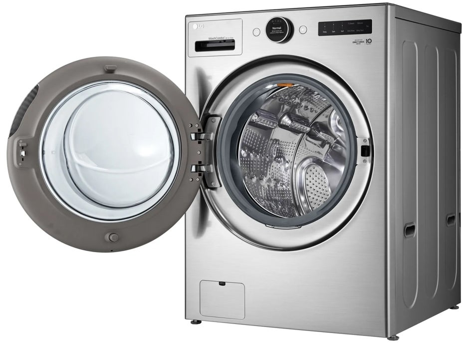 LG WM6998HVA 27 Inch Smart Front Load Washer/ Dryer Combo Graphite