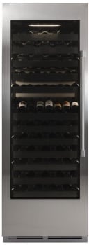 Perlick CR30W24LL 30 Inch Column Wine, Single Zone, Glass Overlay Re...