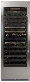 Perlick CR30D24LL 30 Inch Column Wine, Dual Zone, Glass Overlay Read...