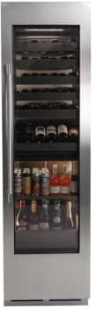 Perlick CR24C24RL 24 Inch Column Beverage, Dual Zone, Glass Overlay ...