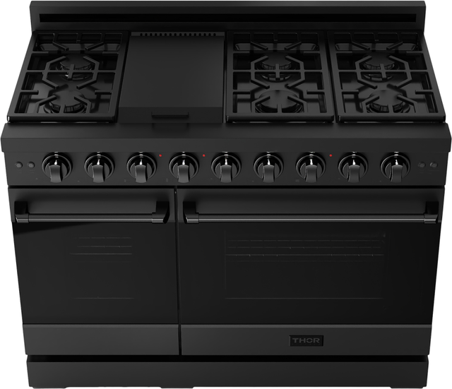 Thor RSG48EB Gordan Ramsay 48 Inch Pro Style Gas Range in Stain...