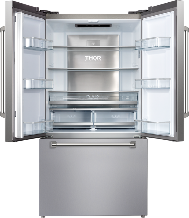 Thor RF3621CTD99 36 Inch 20.3 Cu Ft French Door Counter Depth Refri...