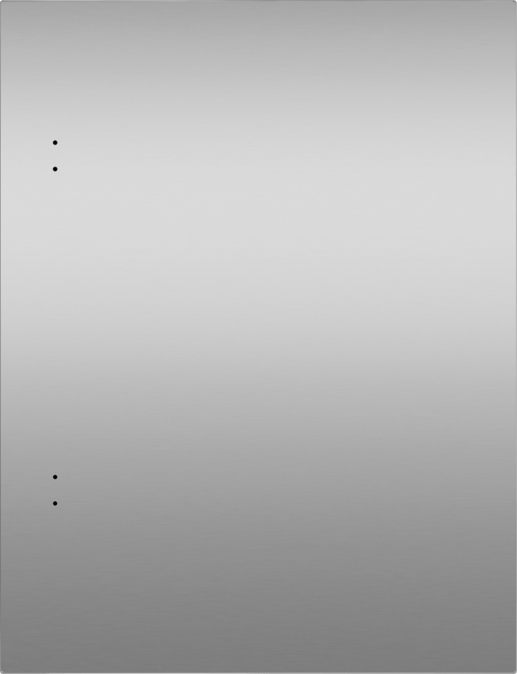 Stainless Steel, Right Hinge