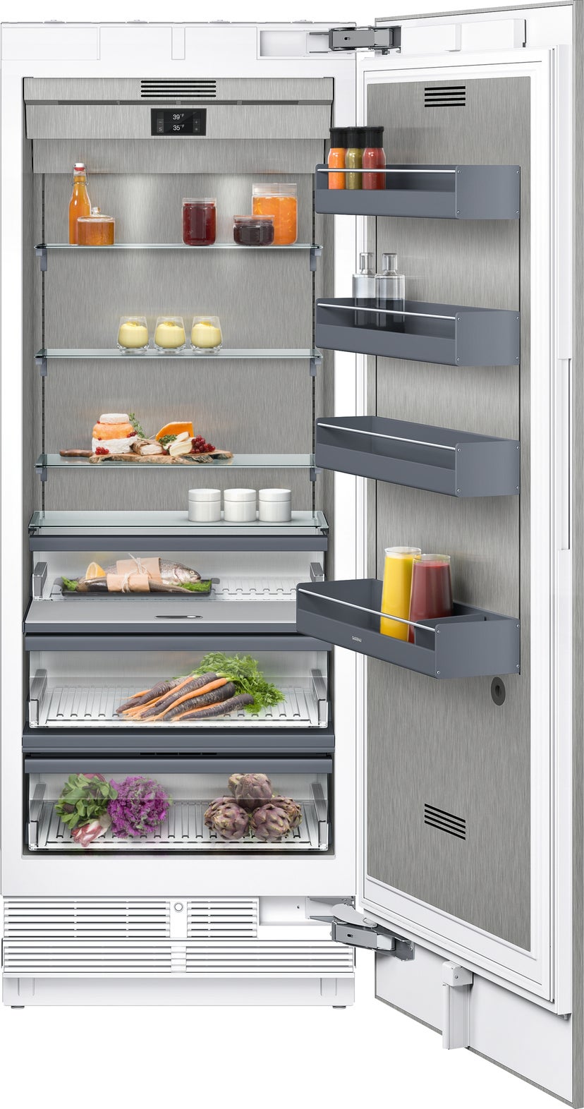 Gaggenau RC472705 30 Inch Panel Ready Built-In Smart All Refrigerati...