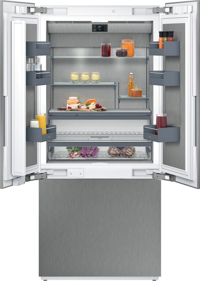 Gaggenau RY492705 36" French Door Refrigerator, Home Connect: Panel ...