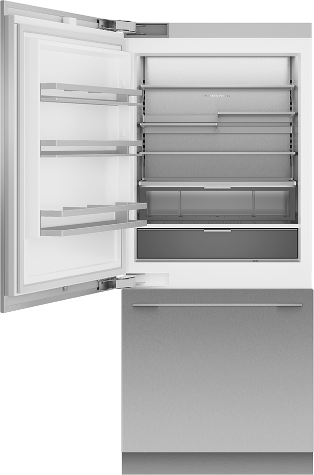 Fisher Paykel RS3684WLUVE1 36 Inch  Bottom Mount Refrigerator Freezer, VTB, S...