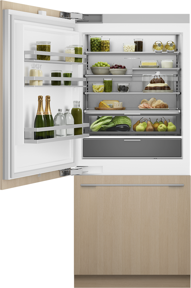 Fisher Paykel RS3684WLUVE1 36 Inch  Bottom Mount Refrigerator Freezer, VTB, S...