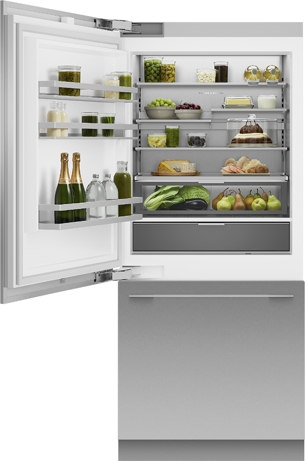 Fisher Paykel RS3684WLUVE1 36 Inch  Bottom Mount Refrigerator Freezer, VTB, S...