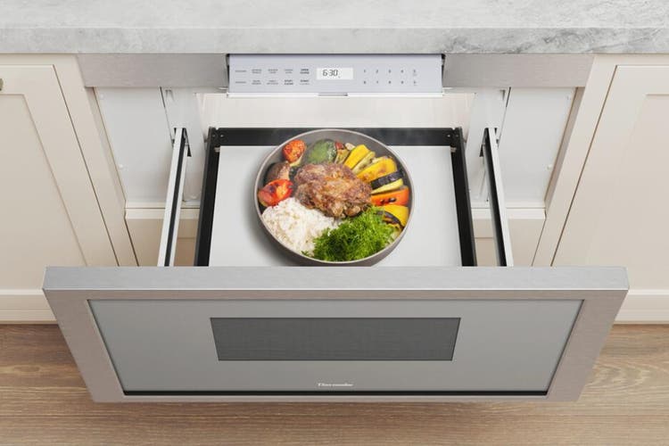 Microdrawer Thermador MD24BS 24 Inch MicroDrawer Smart Microwave Stainless Steel ...
