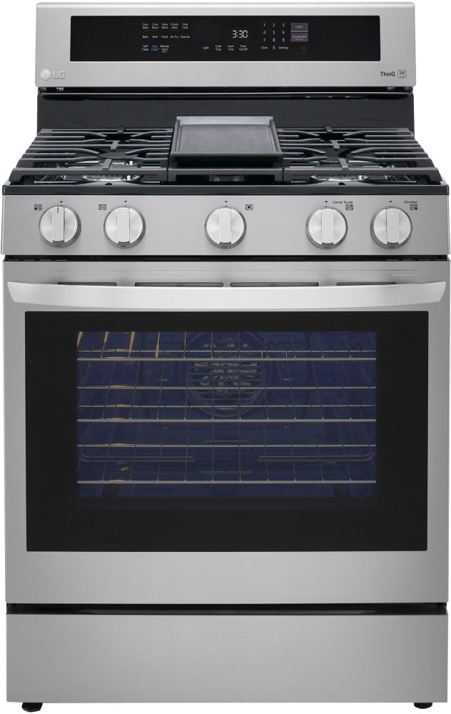 LG LRGL5825F 30 Inch Freestanding Gas Smart Range with 5 Sealed...