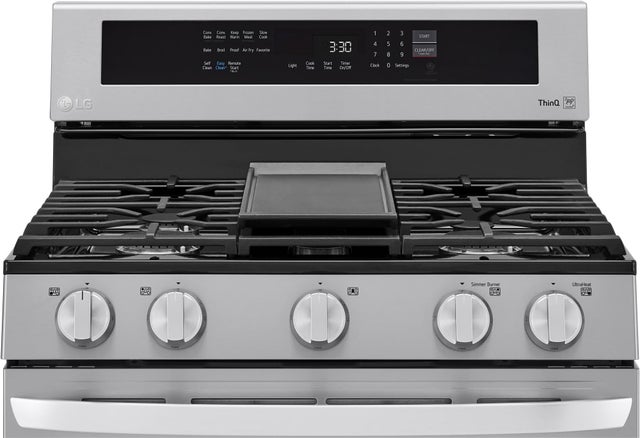 LG LRGL5825F 30 Inch Freestanding Gas Smart Range with 5 Sealed...