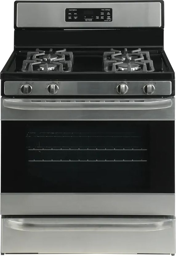 Element EGR34MCCS 30 Inch Sealed Gas Burner Range Man Clean: Stainle...