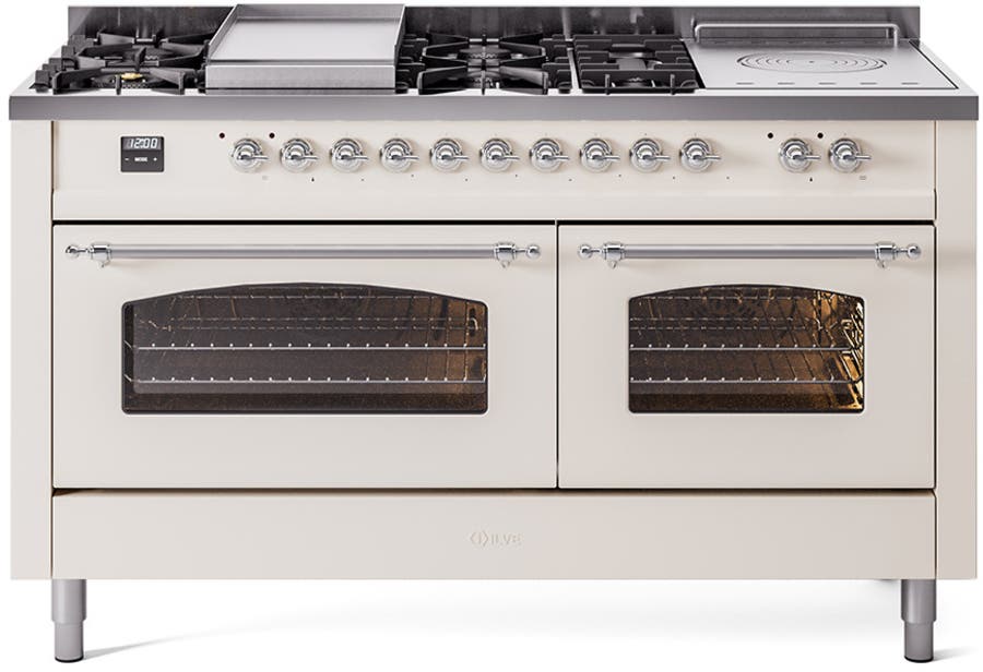 Ilve UP60FSNMPAWC Antique White Chrome