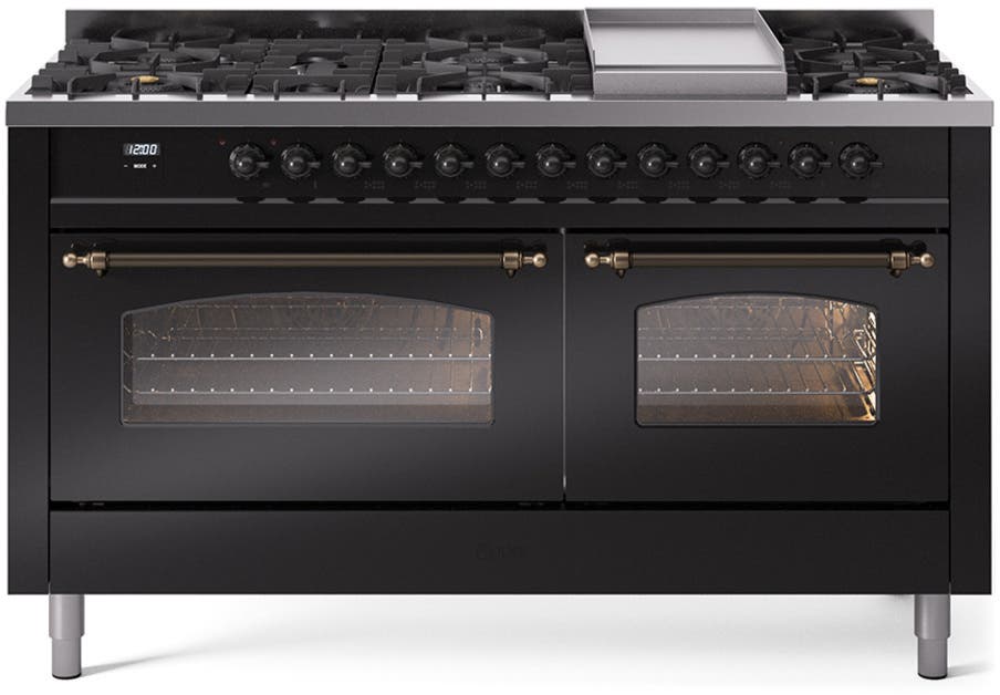 Ilve UP60FNMPBKB Black Burnt