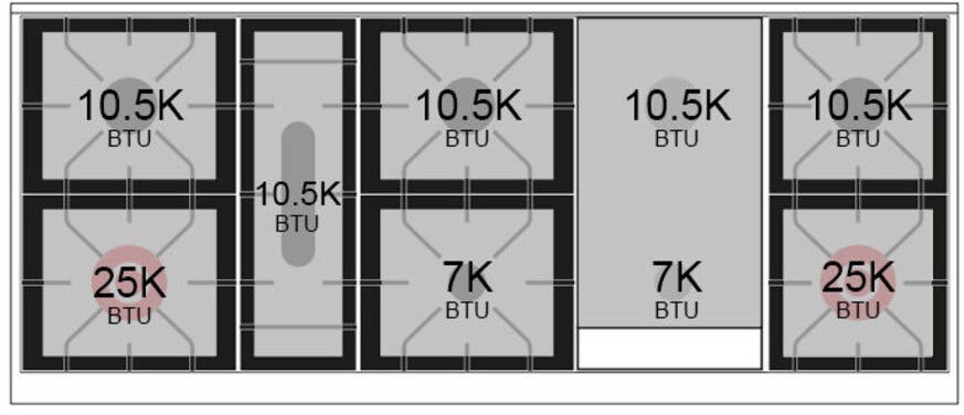 Ilve UP60FNMPBKP Black Copper