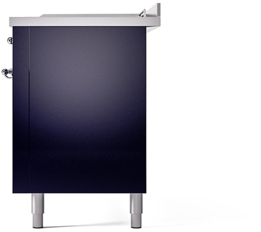 Ilve UN60FSQNMPMBCLP Midnight Blue With Chrome Knobs, Liquid Propane