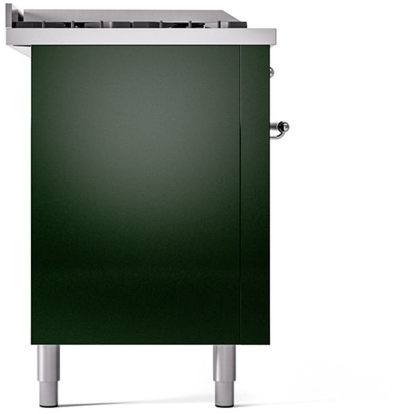 Ilve UN60FSQNMPEGCLP Emerald Green With Chrome Knobs, Liquid Propane