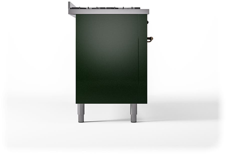 Ilve UP60FQNMPEGBLP Emerald Green With Bronze Trim, Lp
