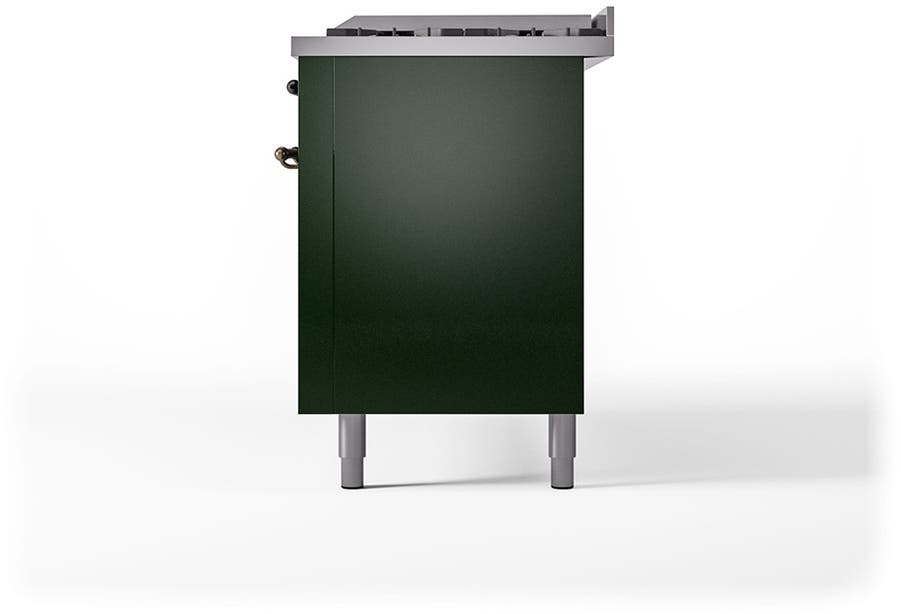 Ilve UP60FQNMPEGBLP Emerald Green With Bronze Trim, Lp
