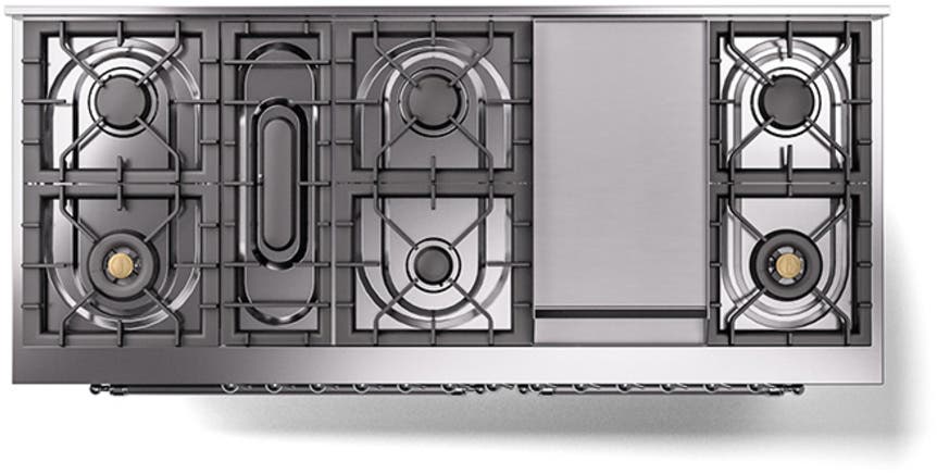 Ilve UP60FQNMPMBCLP Midnight Blue With Chrome Trim, Lp