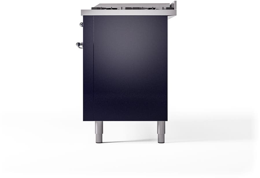 Ilve UP60FQNMPMBC Midnight Blue With Chrome Trim