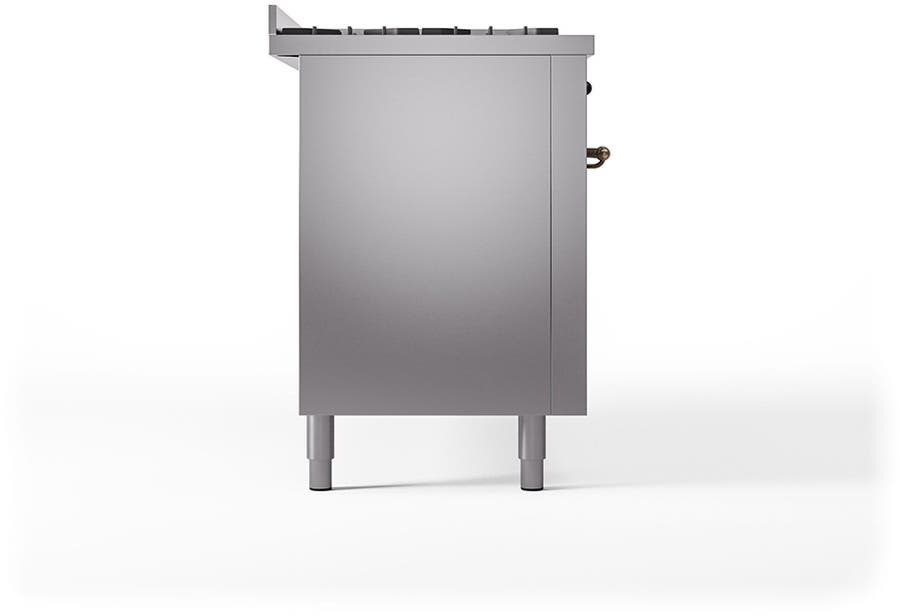 Ilve UP60FQNMPSSB Stainless Steel With Bronze Trim