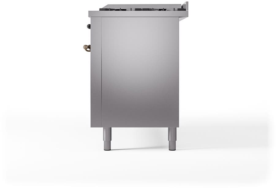 Ilve UP60FQNMPSSB Stainless Steel With Bronze Trim