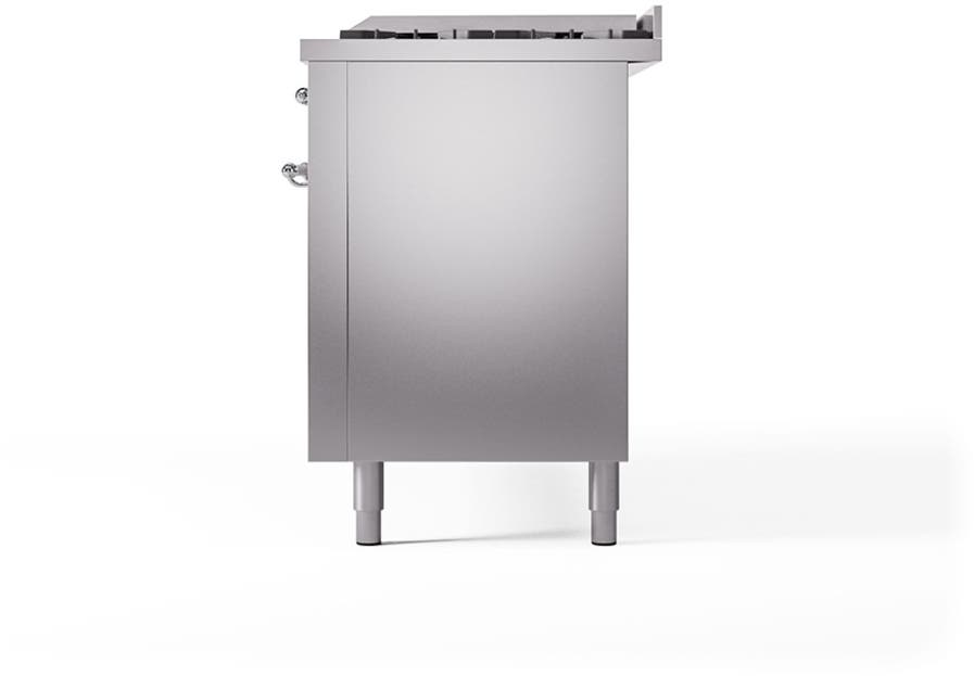 Ilve UP60FQNMPSSCLP Stainless Steel With Chrome Trim, Lp