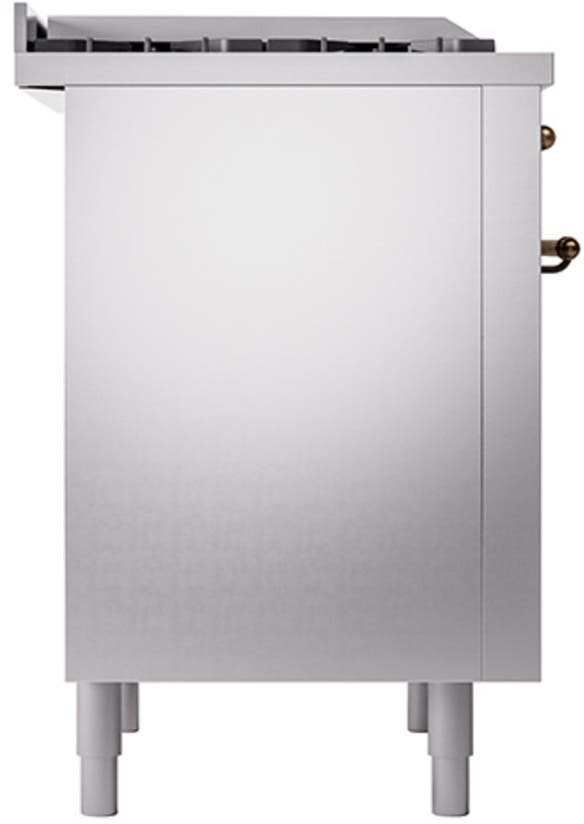 Ilve UP36FQNMPSSB Stainless Steel With Bronze Trim
