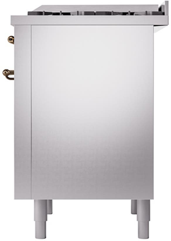 Ilve UP36FQNMPSSB Stainless Steel With Bronze Trim