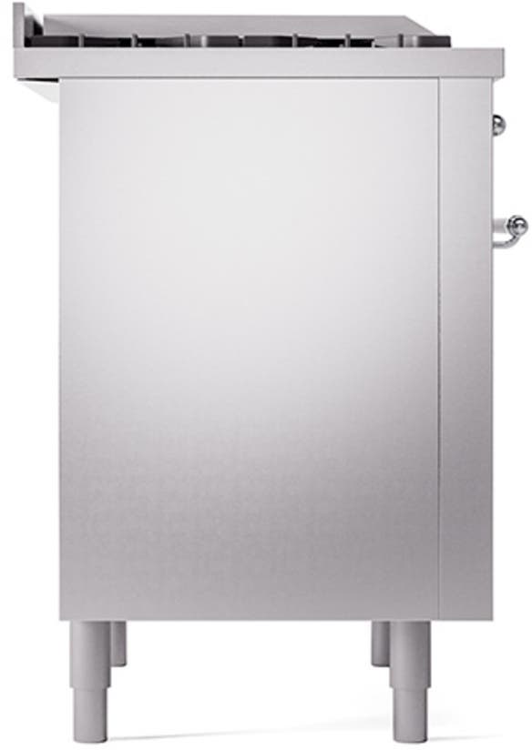 Ilve UP36FQNMPSSCLP Stainless Steel With Chrome Trim, Lp