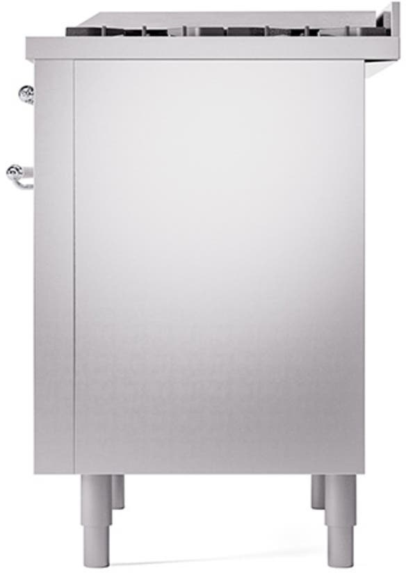 Ilve UP36FQNMPSSC Stainless Steel With Chrome Trim