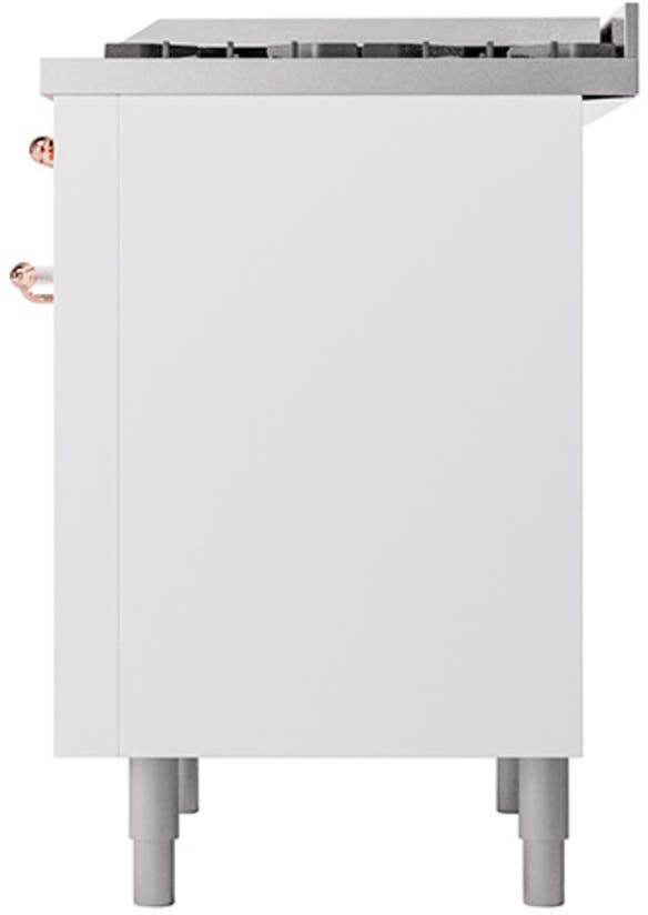 Ilve UP36FQNMPWHP White With Copper Trim