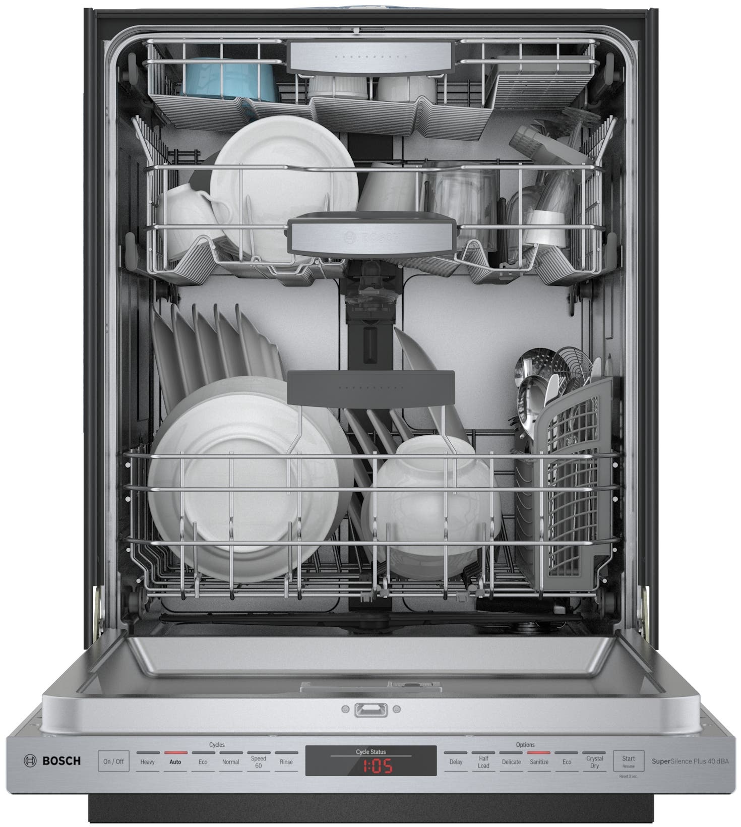 Bosch SHPM88Z75N Stainless Steel