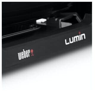 Weber 92040901 23 Inch Lumin Compact Portable Electric Grill with...