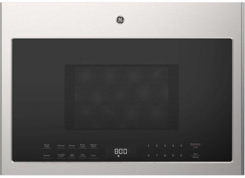 GE GVMB14S4WSS 1.4 Cu. Ft. 24 Inch Over The Range Microwave Oven,...