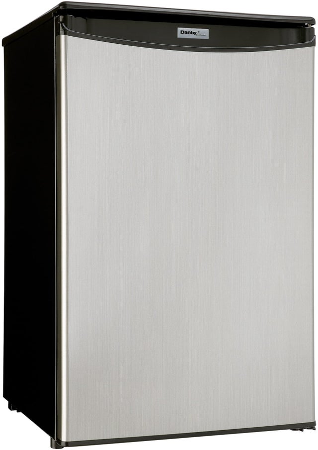 Danby DAR044A4BSLDD 4.4 cu. Ft. Mini Fridge: Stainless Steel