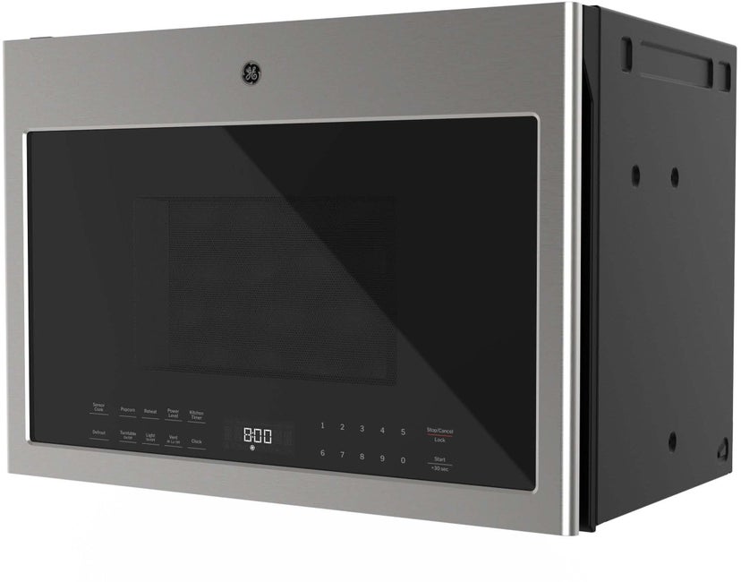 GE GVMB14S4WSS 1.4 Cu. Ft. 24 Inch Over The Range Microwave Oven,...