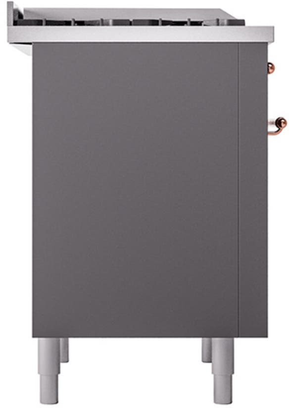 Ilve UP36FQNMPMGP Graphite Matte With Copper Trim