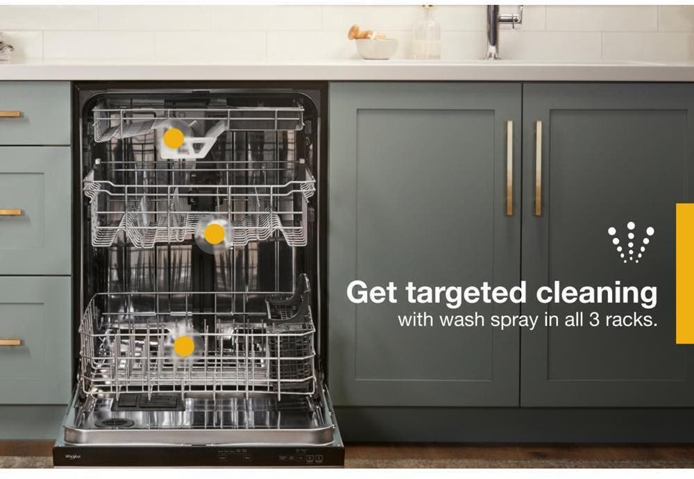 Whirlpool WDTS7024RZ Fingerprint Resistant Stainless Steel
