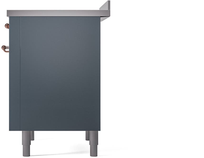 Ilve UNI366QNMPBGP Blue Grey With Copper Knobs