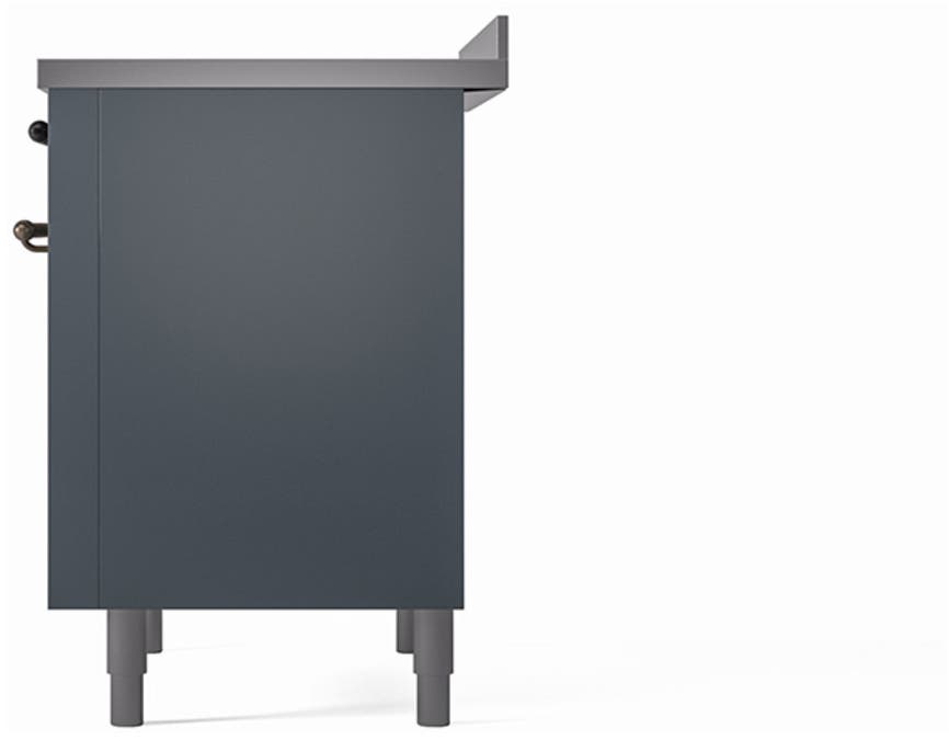 Ilve UNI366QNMPBGB Blue Grey With Bronze Knobs